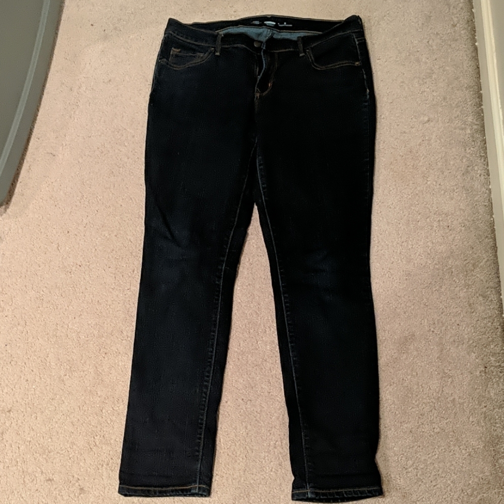 Old Navy Dark Blue Skinny Jeans